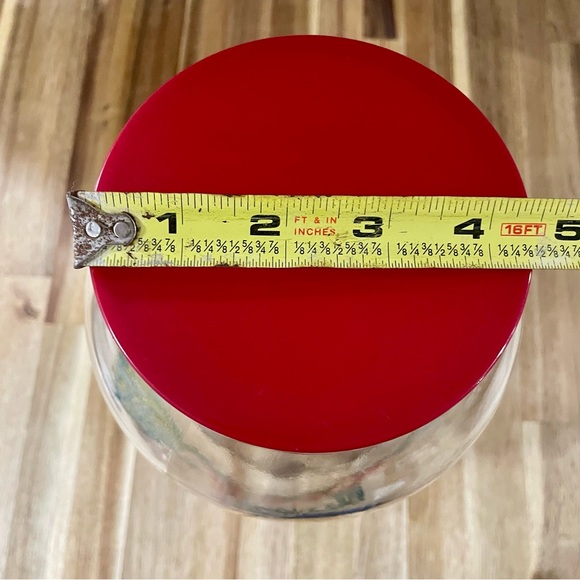 Christmas Carolers Around A Christmas Tree Jar with Red Lid Native American - Picture 8 of 12